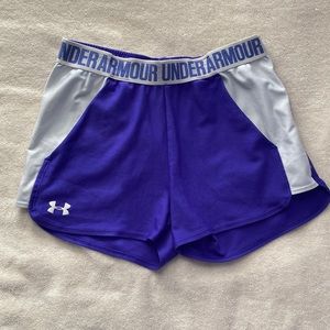 Purple Underarmour Shorts